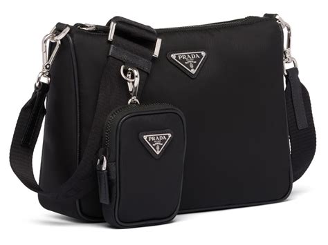 shoulder bag men prada|prada nylon bag men.